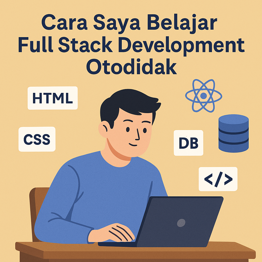 Cara Saya Belajar Full Stack Development Otodidak
