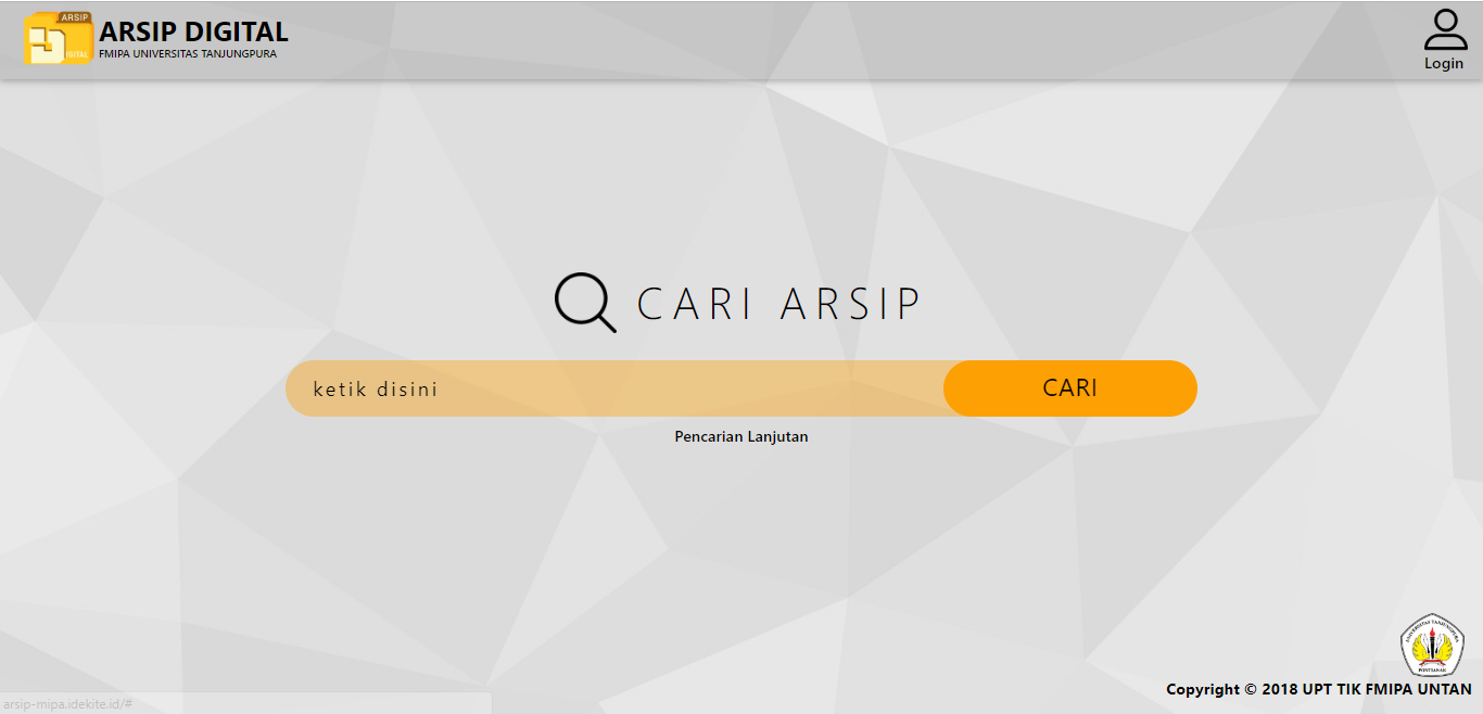 Arsip Digital FMIPA Universitas Tanjungpura